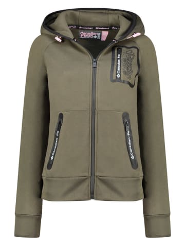 Canadian Peak Sweatjacke "Fonaldeak" in Khaki