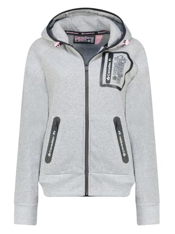 Canadian Peak Sweatjacke "Fonaldeak" in Grau