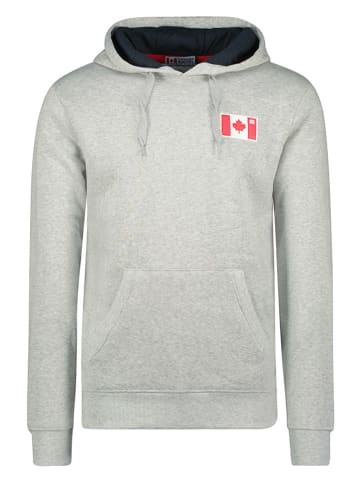 Canadian Peak Hoodie "Fondeak" in Hellgrau