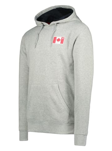 Canadian Peak Hoodie "Fondeak" in Hellgrau