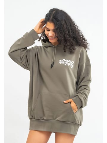 Tom Barron Hoodie in Khaki
