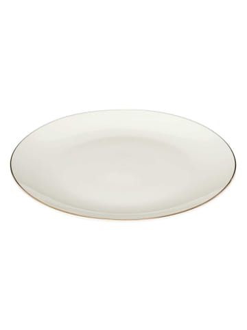 COOK CONCEPT 12-delig tafelservies wit/goudkleurig