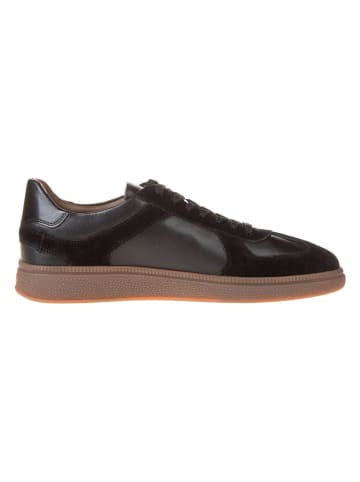 Gant Leder-Sneakers "Cuzmo" in Schwarz