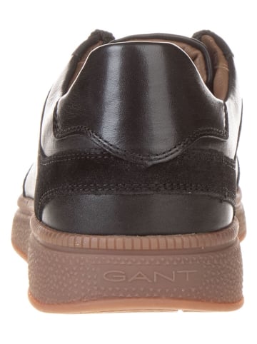Gant Skórzane sneakersy "Cuzmo" w kolorze czarnym