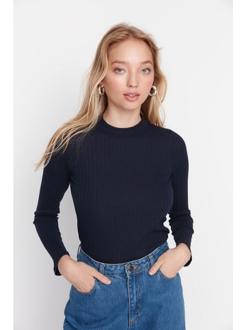 trendyol Longsleeve donkerblauw