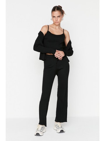 trendyol 3tlg. Outfit in Schwarz