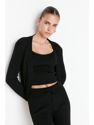 trendyol 3tlg. Outfit in Schwarz