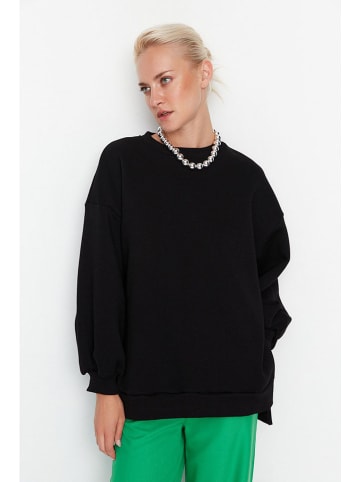 trendyol Sweatshirt in Schwarz