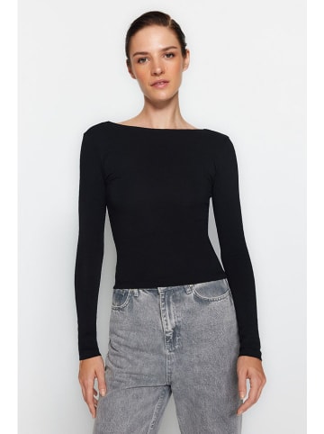 trendyol Longsleeve in Schwarz