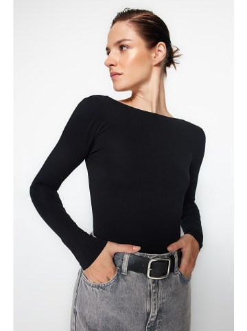 trendyol Longsleeve in Schwarz
