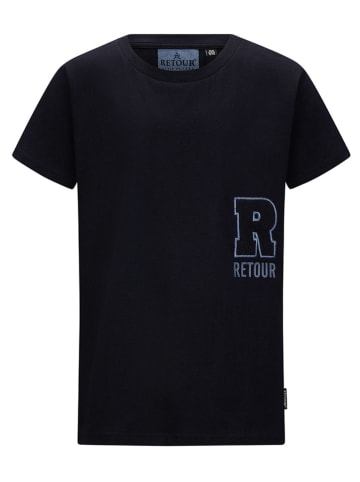 Retour Shirt "Randy" in Schwarz