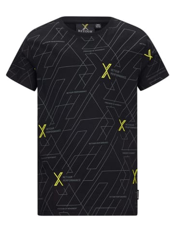 Retour Shirt "Sprinter" in Schwarz