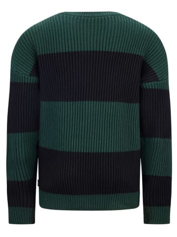 Retour Sweter "Flip" w kolorze zielono-czarnym