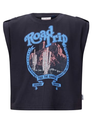 Retour Shirt "Judy" in Dunkelblau