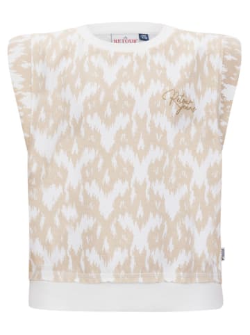 Retour Pullunder "Lavina" in Weiß/ Beige