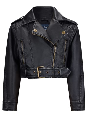 Retour Kunstlederjacke "Yara" in Schwarz