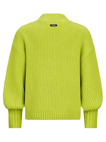 Retour Sweter "Puck" w kolorze zielonym