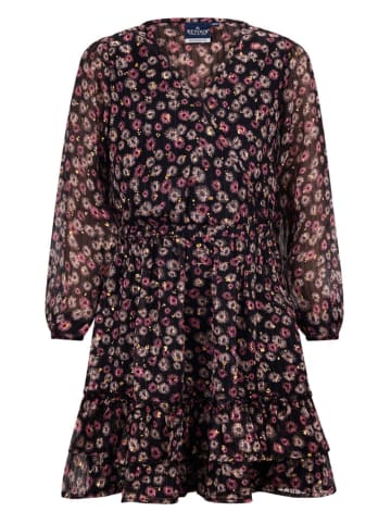 Retour Kleid "Ginny" in Schwarz/ Rosa/ Gelb