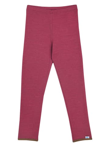 finkid Thermoleggings "Leikki Wool" in Rot