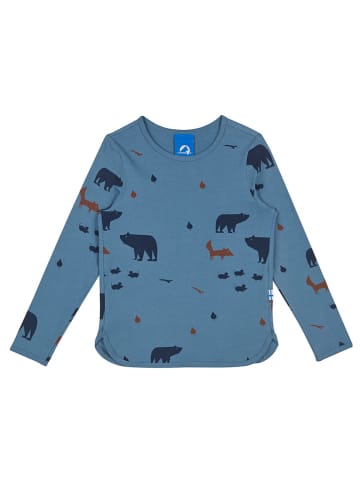 finkid Longsleeve "Johannus" in Blau