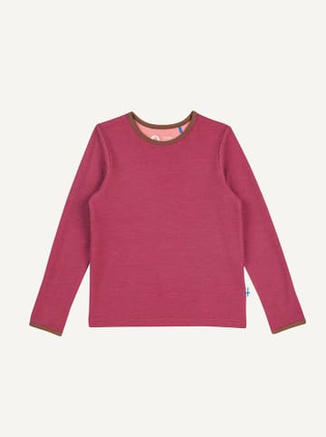 finkid Longsleeve "Taamo Wool" in Rot