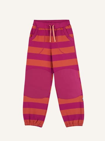 finkid Sweathose "Lautta" in Rot/ Lila
