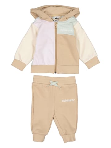 adidas Trainingsanzug in Beige