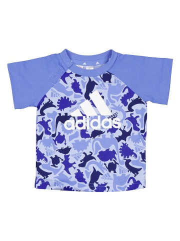 adidas 2-częściowy zestaw w kolorze niebieskim