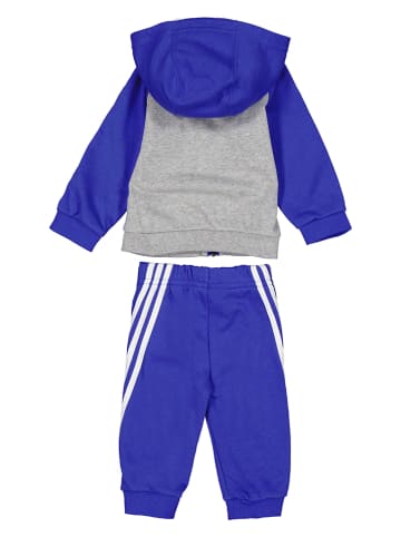 adidas Trainingpak blauw/grijs