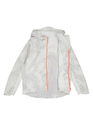 adidas Laufjacke in Weiß/ Grau