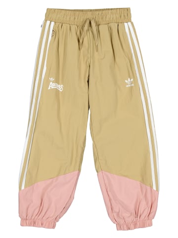 adidas Spodnie sportowe w kolorze beżowym