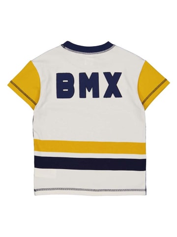 Fred´s World by GREEN COTTON Shirt "BMX" wit/donkerblauw