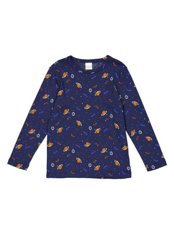 Fred´s World by GREEN COTTON Koszulka "Galaxy" w kolorze granatowym