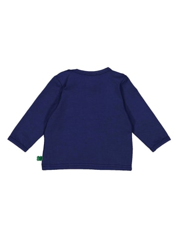 Fred´s World by GREEN COTTON 2er-Set: Longsleeves "Alfa" in Dunkelblau/ Rot