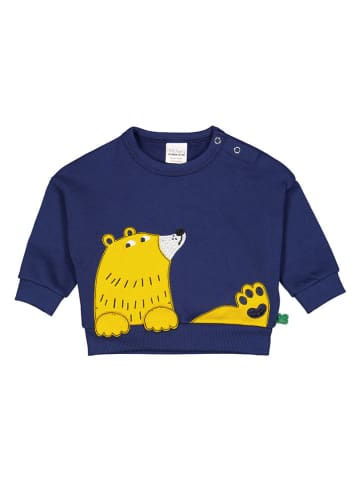 Fred´s World by GREEN COTTON Sweatshirt "Bear" in Dunkelblau