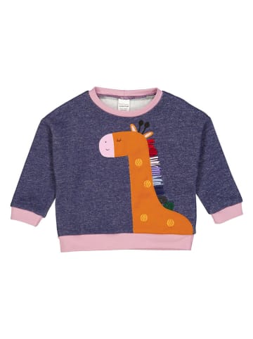 Fred´s World by GREEN COTTON Sweatshirt "Hello giraffe" in Dunkelblau