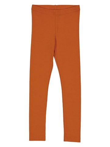 Fred´s World by GREEN COTTON Legginsy "Alfa" w kolorze pomarańczowym
