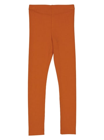 Fred´s World by GREEN COTTON Legginsy "Alfa" w kolorze pomarańczowym