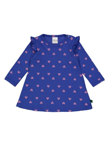Fred´s World by GREEN COTTON Sukienka "Heart" w kolorze niebieskim