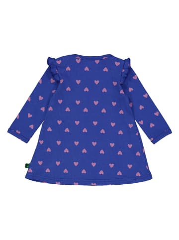 Fred´s World by GREEN COTTON Kleid "Heart" in Blau