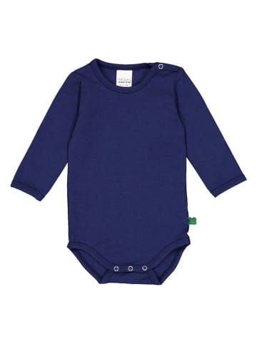 Fred´s World by GREEN COTTON 3er-Set: Bodys "Alfa" in Dunkelblau/ Blau/ Orange