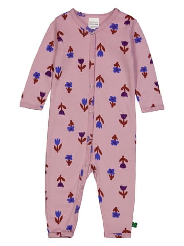 Fred´s World by GREEN COTTON Rampers w kolorze jasnoróżowym