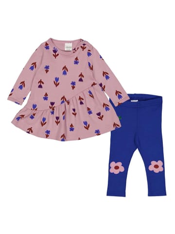 Fred´s World by GREEN COTTON 2tlg. Outfit in Rosa/ Blau