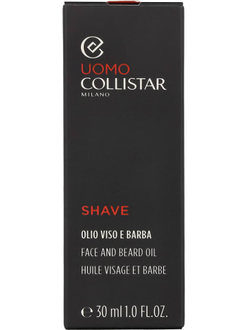 Collistar Olejek 2w1 do twarzy i brody "Men Care" - 30 ml