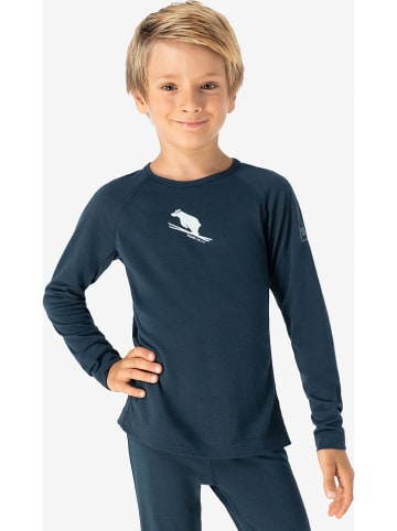 super.natural Funktionsshirt "Flear 175" in Dunkelblau