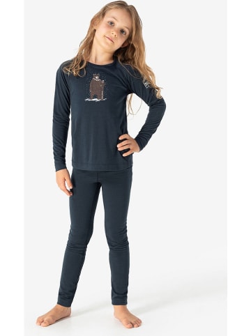 super.natural Funktionsshirt "Bennie Bear 175" in Dunkelblau