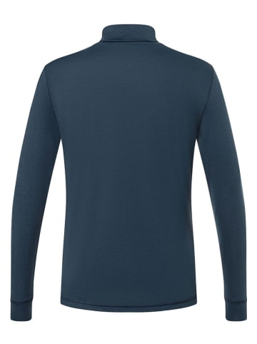 super.natural Functioneel shirt "Skiing Roll Neck" donkerblauw