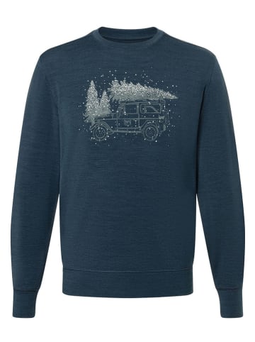 super.natural Sweatshirt "Lantree Crew" in Dunkelblau