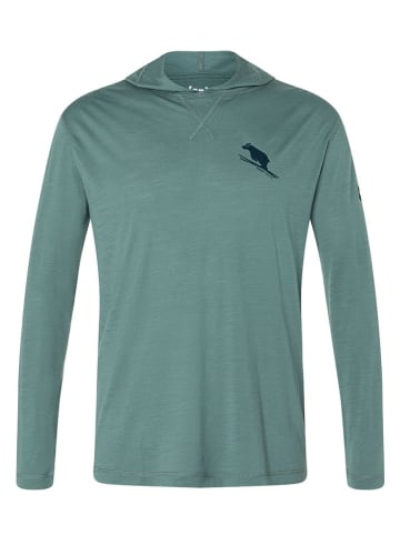 super.natural Hoodie "Flear" groen