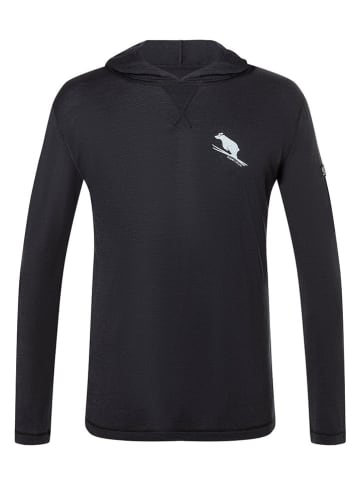 super.natural Hoodie "Flear" in Schwarz
